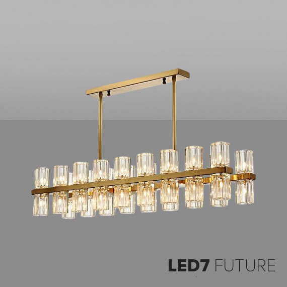 Loft Industry Modern - Stack Square Chandelier